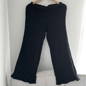 Jolie Ribbed flared Jersey  pants